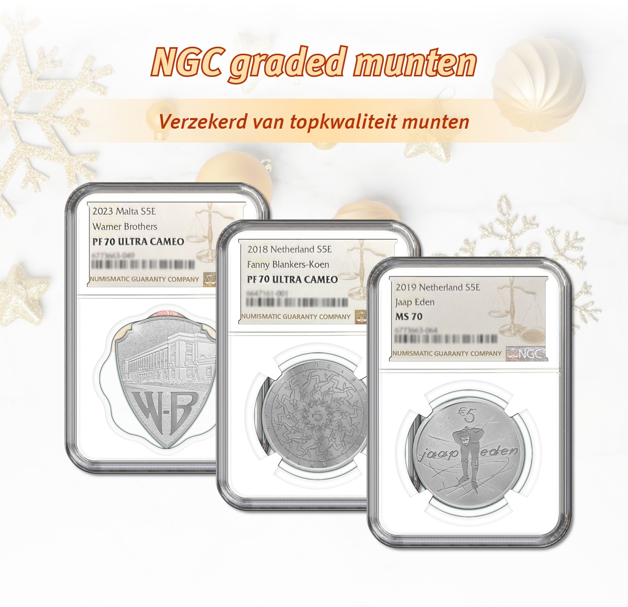 NGC graded munten