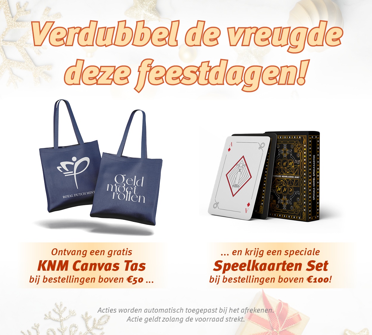 Verdubbel de vreugde deze feestdagen!
