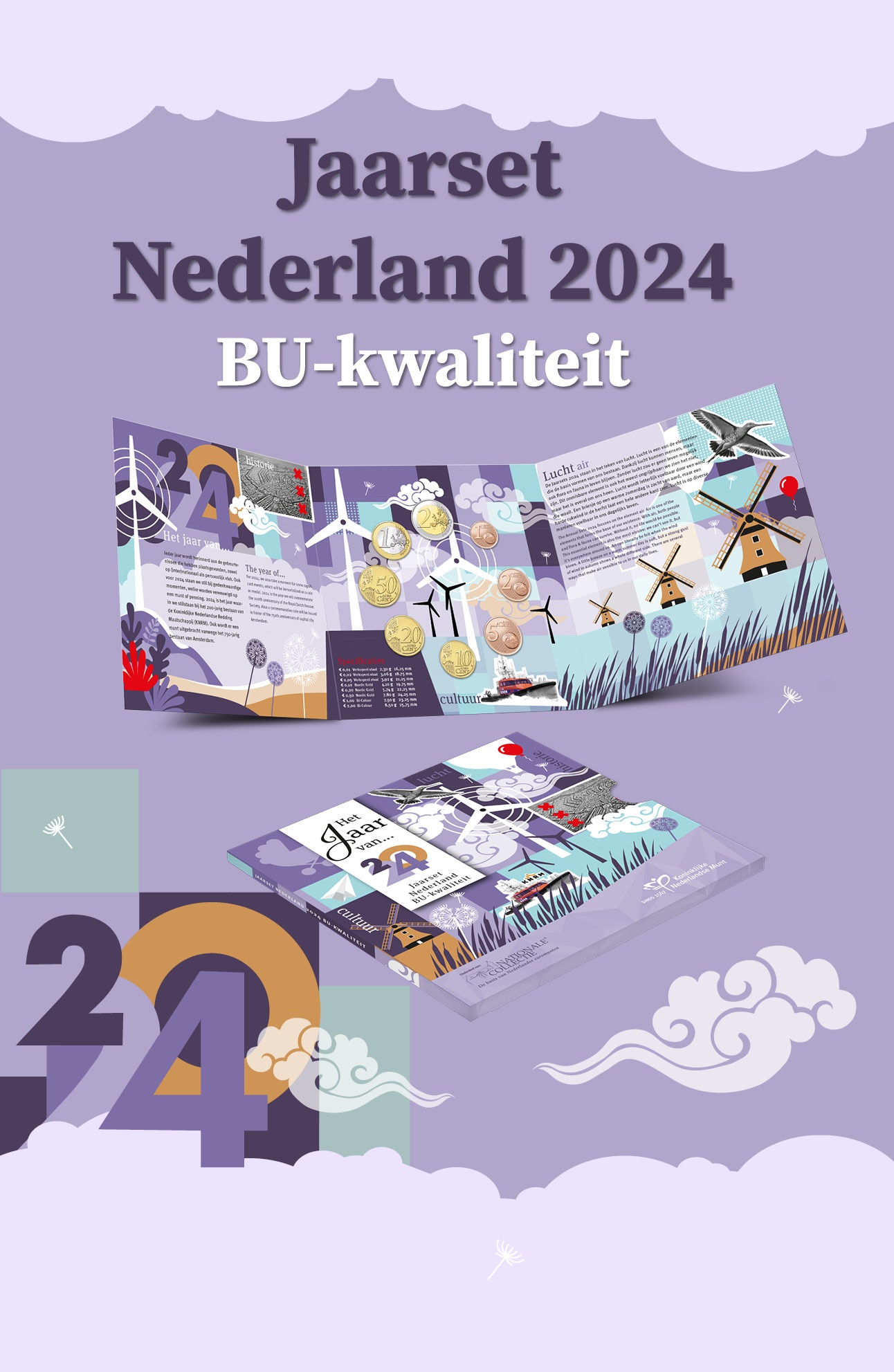 Jaarset Nederland 2024 BU-kwaliteit
