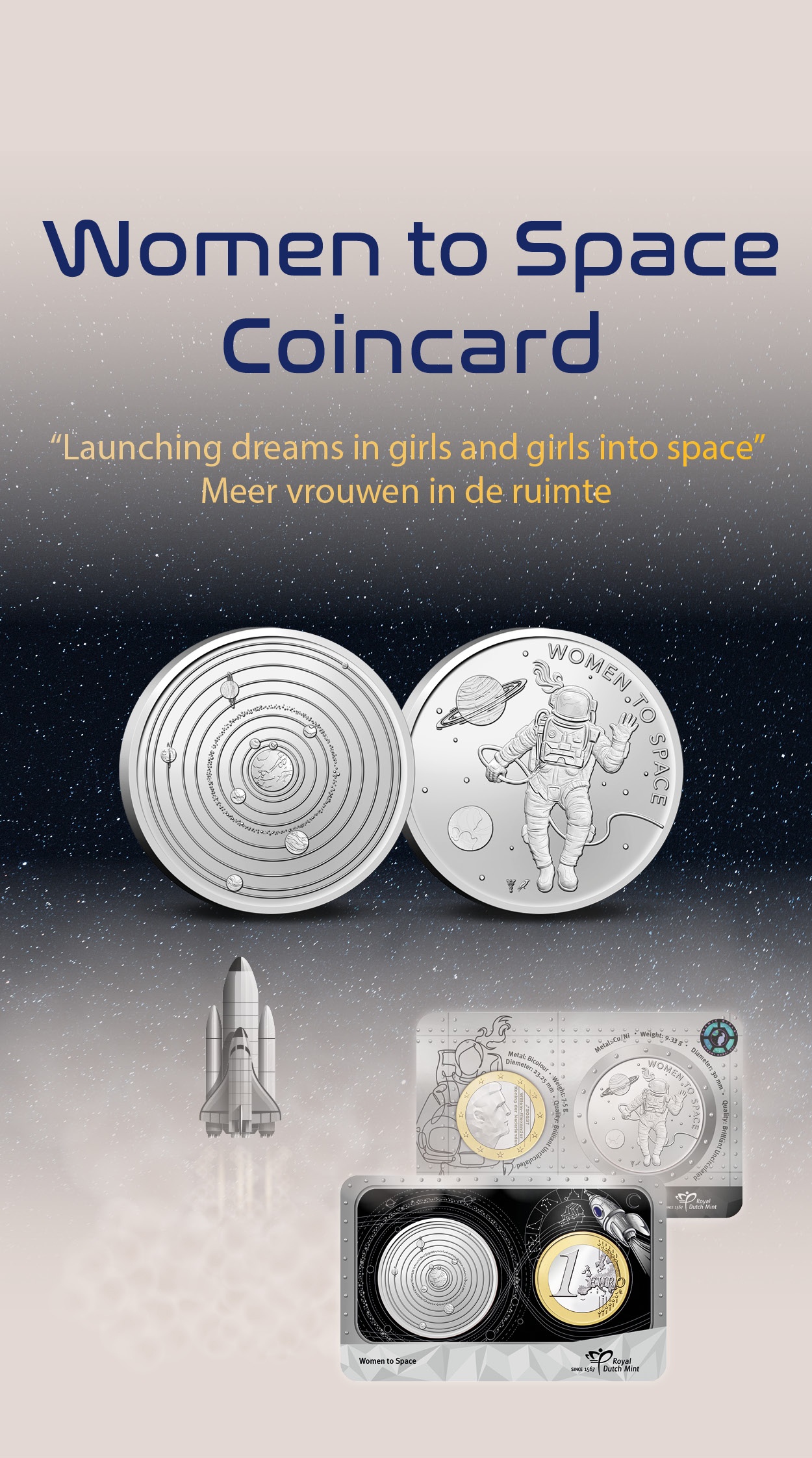 Women to Space coincard