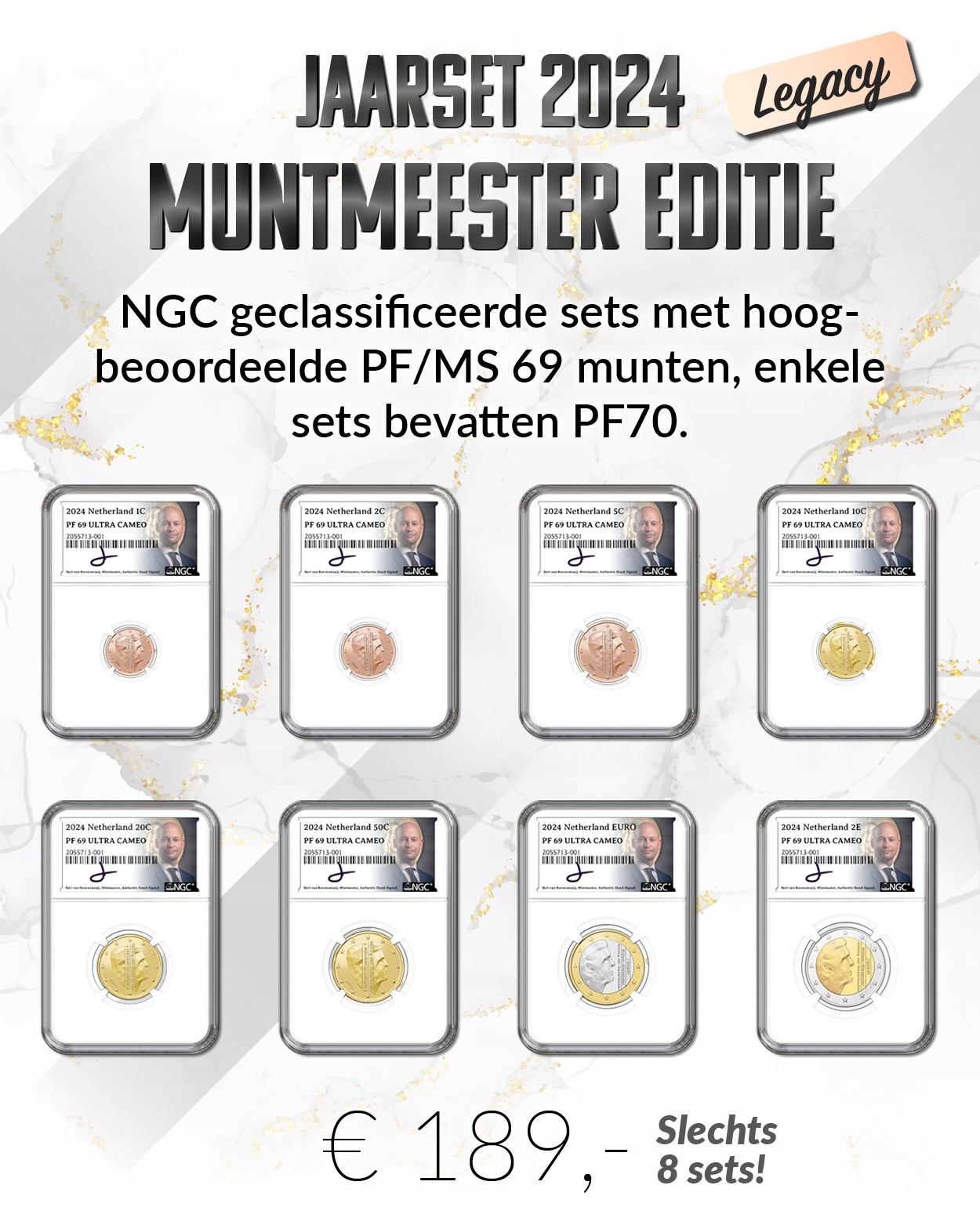 Jaarset 2024 – Muntmeester Editie (Legacy)