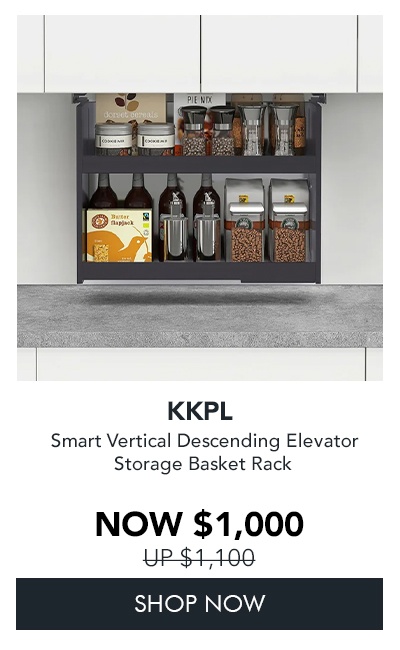 Smart Vertical Descending Elevator Storage Basket Rack