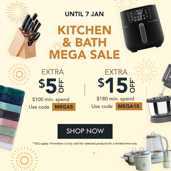 Extra $5 off with minimum spent of $100 Extra $15 off with minimum spent of $180