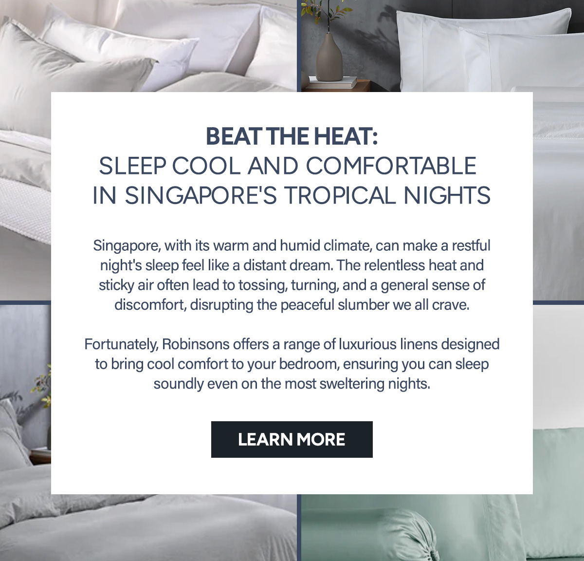 Beat the Heat: Sleep Cool and Comfortable in Singapore's Tropical Nights