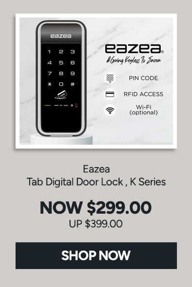 Eazea Touch Push Pull Digital Door Lock - EAZEA Smart Lock