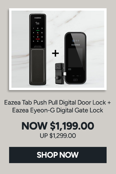 Eazea Touch Push Pull Digital Door Lock