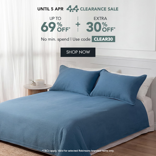 Up to 69 pct off plus extra 30 pct off no min spend with code CLEAR30