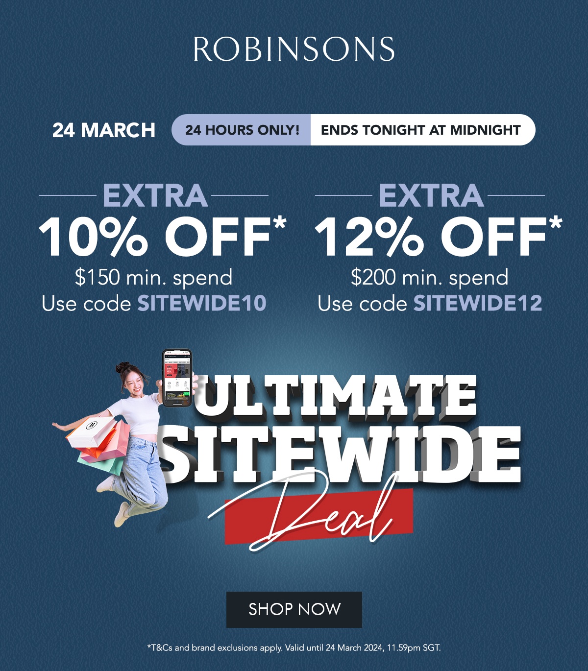 🎉 Unlock Mega Savings Today! Ultimate Sitewide Deal Inside 🎉 - Robinsons