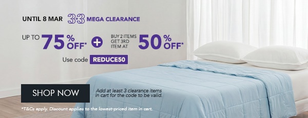 Clearance sale up to 75% off 