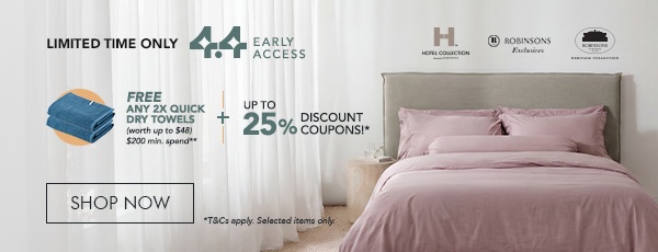 Buy 1 get 20% OFF with code RBC20 Buy 2 get 23% OFF with code RBC23 Buy 3 Get 25% OFF with code RBC25 Free any 2x Quick Dry Towel min. $200 spend