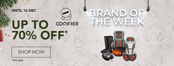 Until 16 DEC | Brand of the Week Comfier Up to 70% OFF*