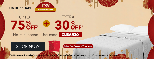 Clearance up to 75% OFF + Extra 30% OFF 