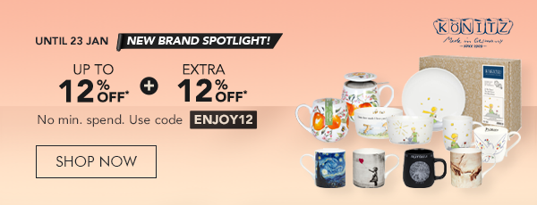 Konitz brand spotlight up to 12% off + extra 12% off 