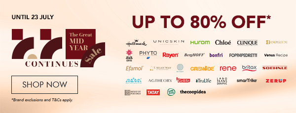 up to 80% off 