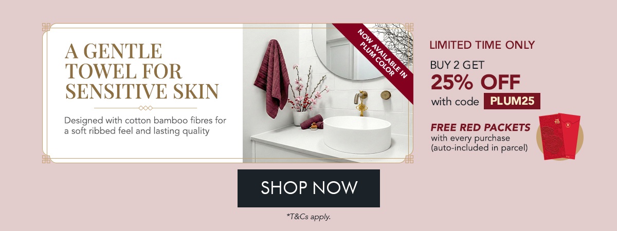 Buy 2 Get 25% OFF with code PLUM25 Free Red Packets with every purchase (auto-included in parcel) 