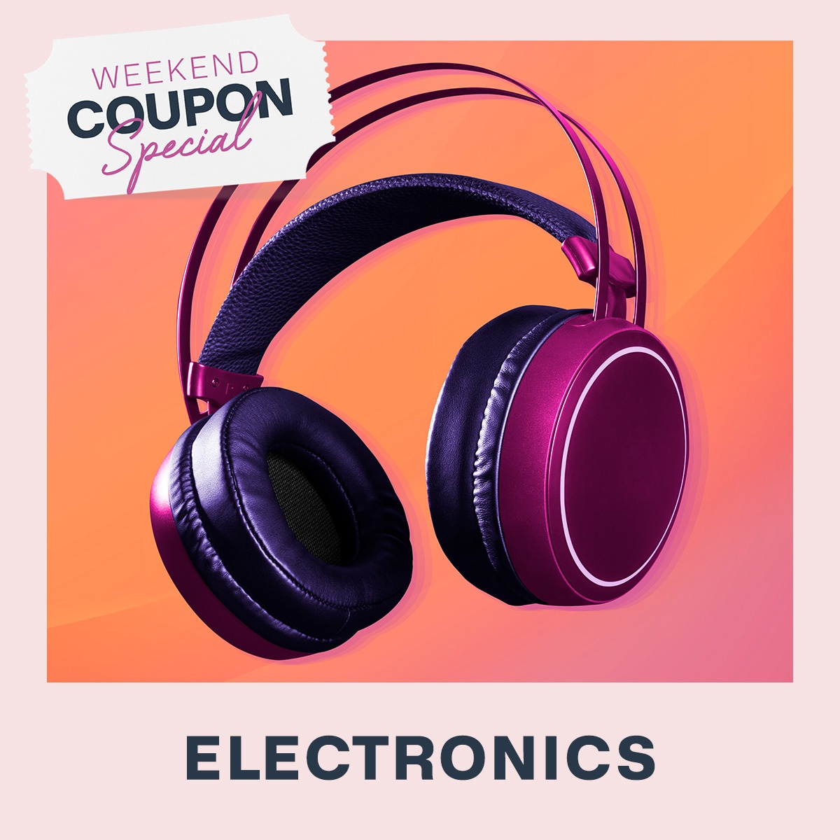 Weekend Electronics Coupon Special