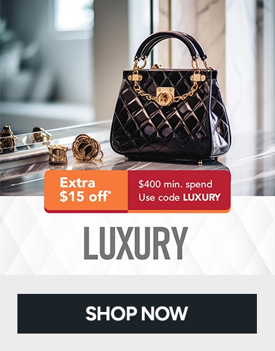 Luxury Brands Sale Extra $15 Off*