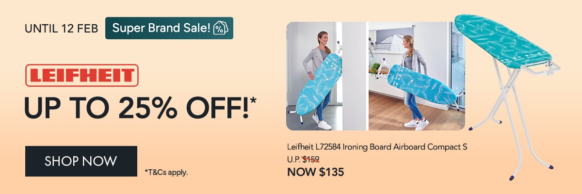 Super brand sale up to 25% off 