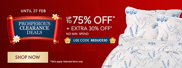 Clearance sale up to 75% off 