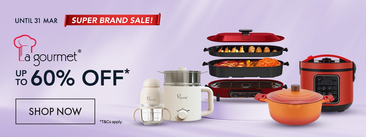 La Gourmet up to 60% off
