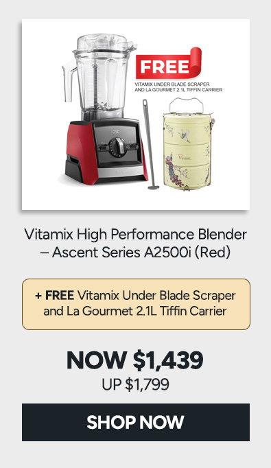 Vitamix High Performance Blender  Ascent Series A2500i (Red)
