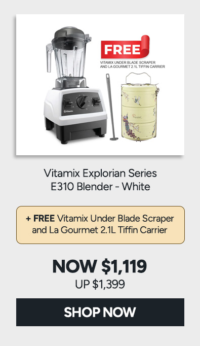 Vitamix Explorian Series E310 Blender - White