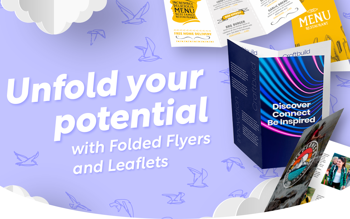 Folded Flyers and Leaflets