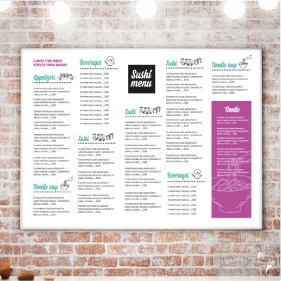 Wall Menus