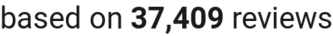 number of reviews