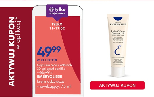 Aktywuj kupon w aplikacji