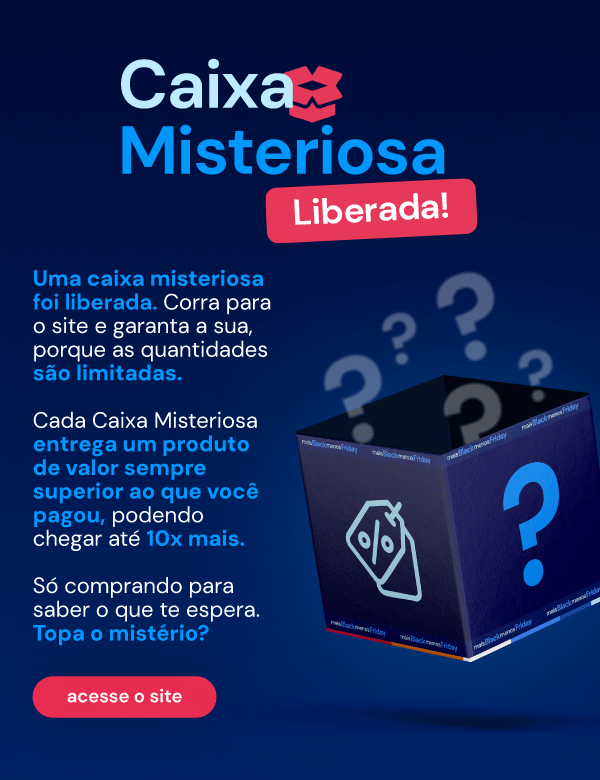 Caixa Misteriosa Liberada!