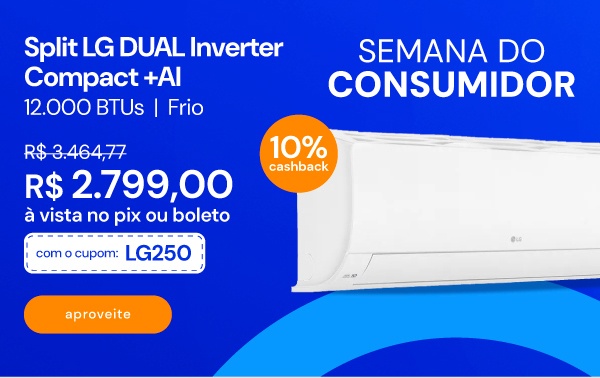 Semana do consumidor LG